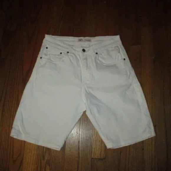 White Shorts Zara Uomo Hot Zara Bermuda Uomo Deals